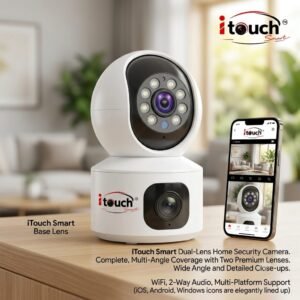 iTouch Smart Next-Gen Security: 4G Sim & Wi-Fi Camera Solutions